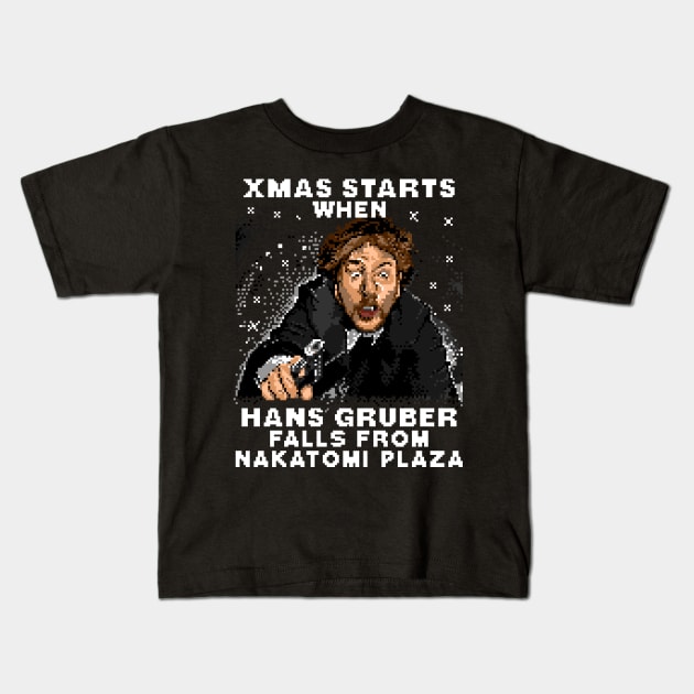 A Gruber Xmas Kids T-Shirt by CoDDesigns